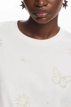 Camisas Y Blusas|Camisetas-Desigual Camiseta mariposas