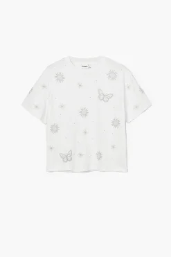 Camisas Y Blusas|Camisetas-Desigual Camiseta mariposas