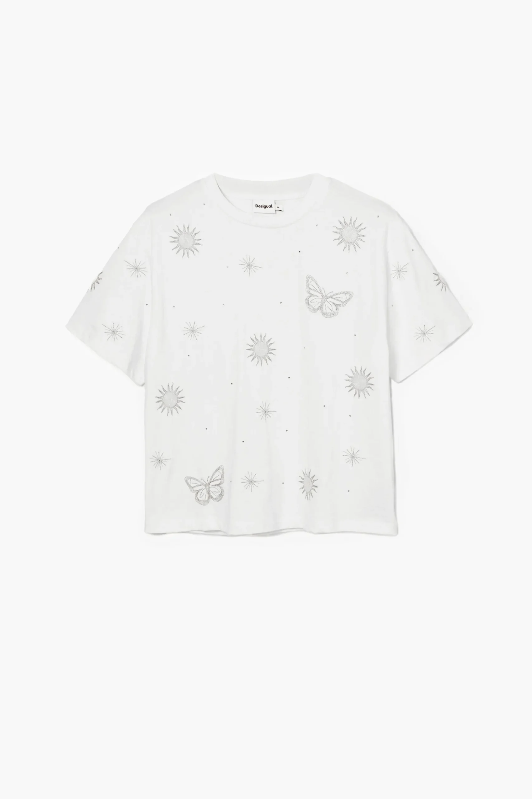 Camisas Y Blusas|Camisetas-Desigual Camiseta mariposas