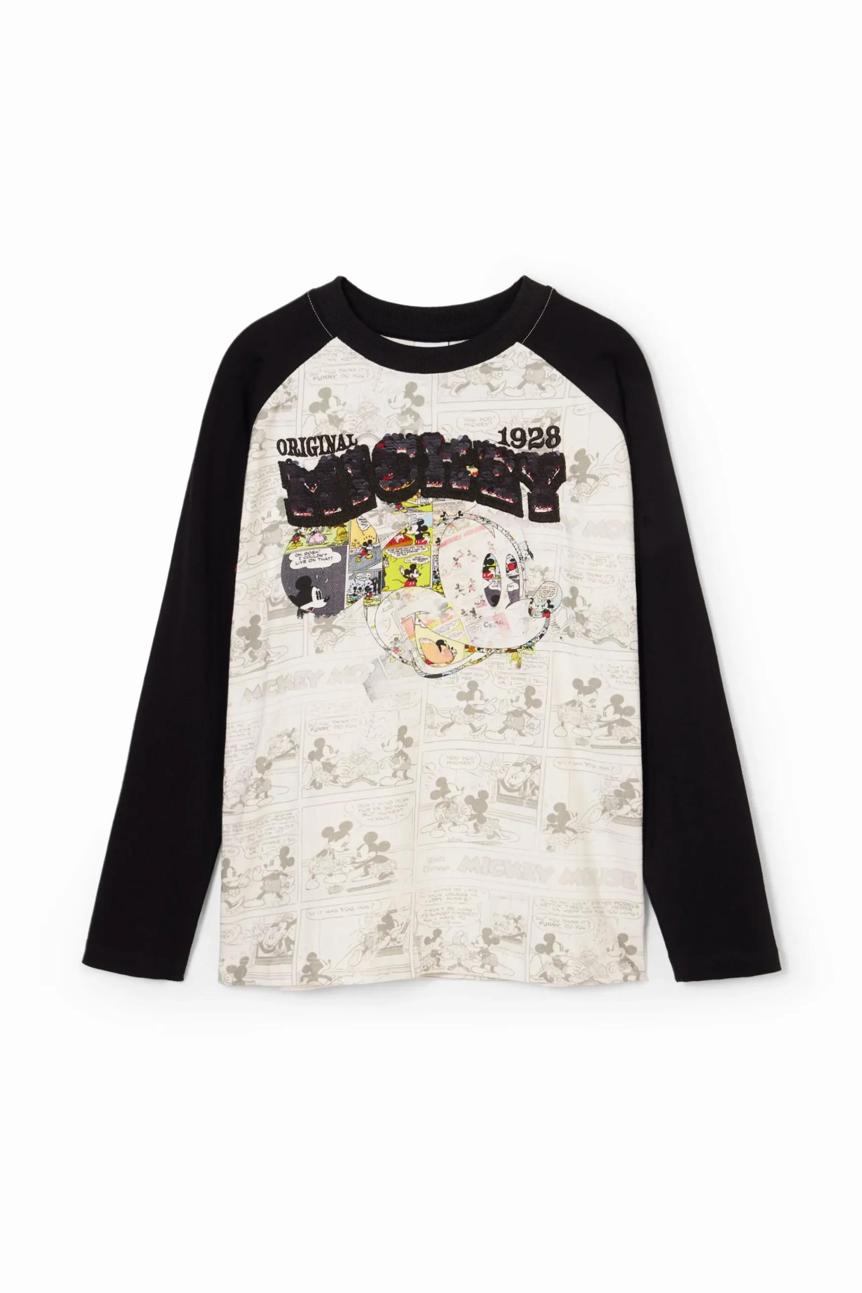 Camisetas Y Camisas-Desigual Camiseta Mickey Mouse