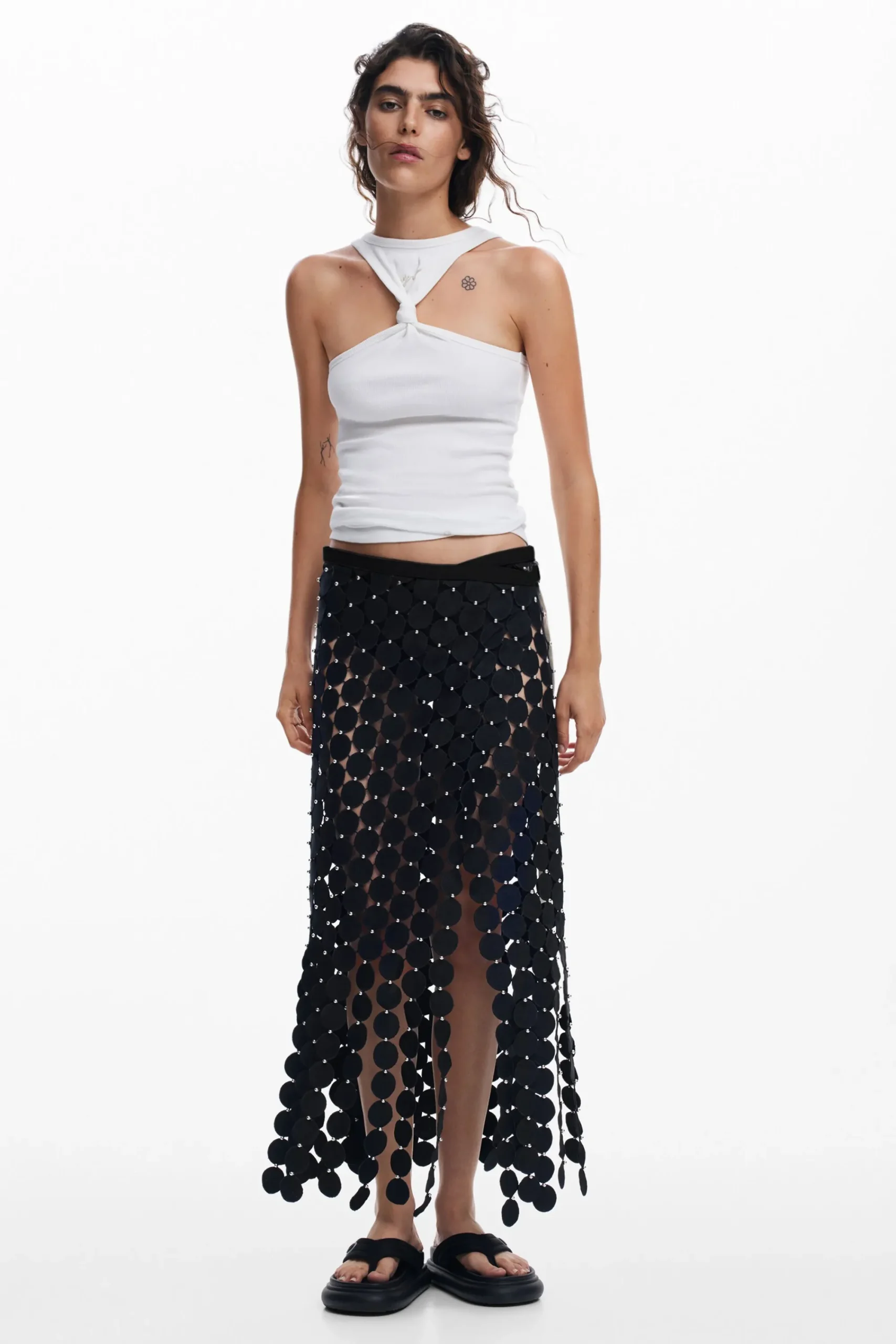 Camisas Y Blusas|Camisetas-Desigual Camiseta nudo