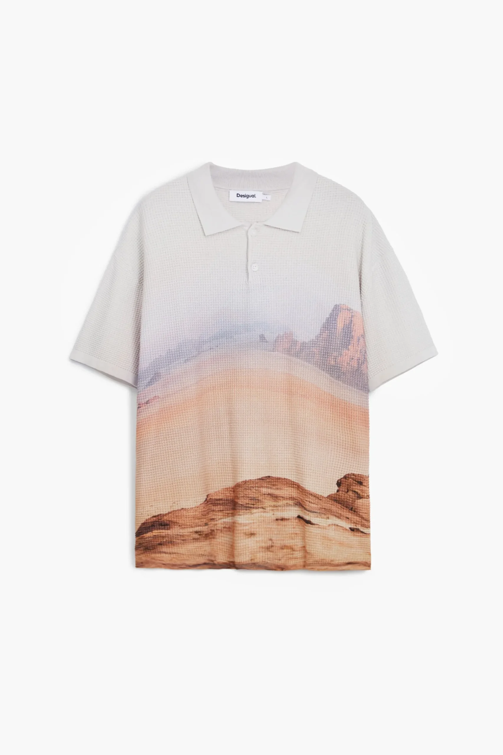 Camisetas-Desigual Camiseta paisaje
