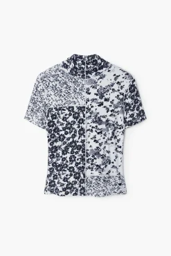 Camisas Y Blusas|Camisetas-Desigual Camiseta patchy flores