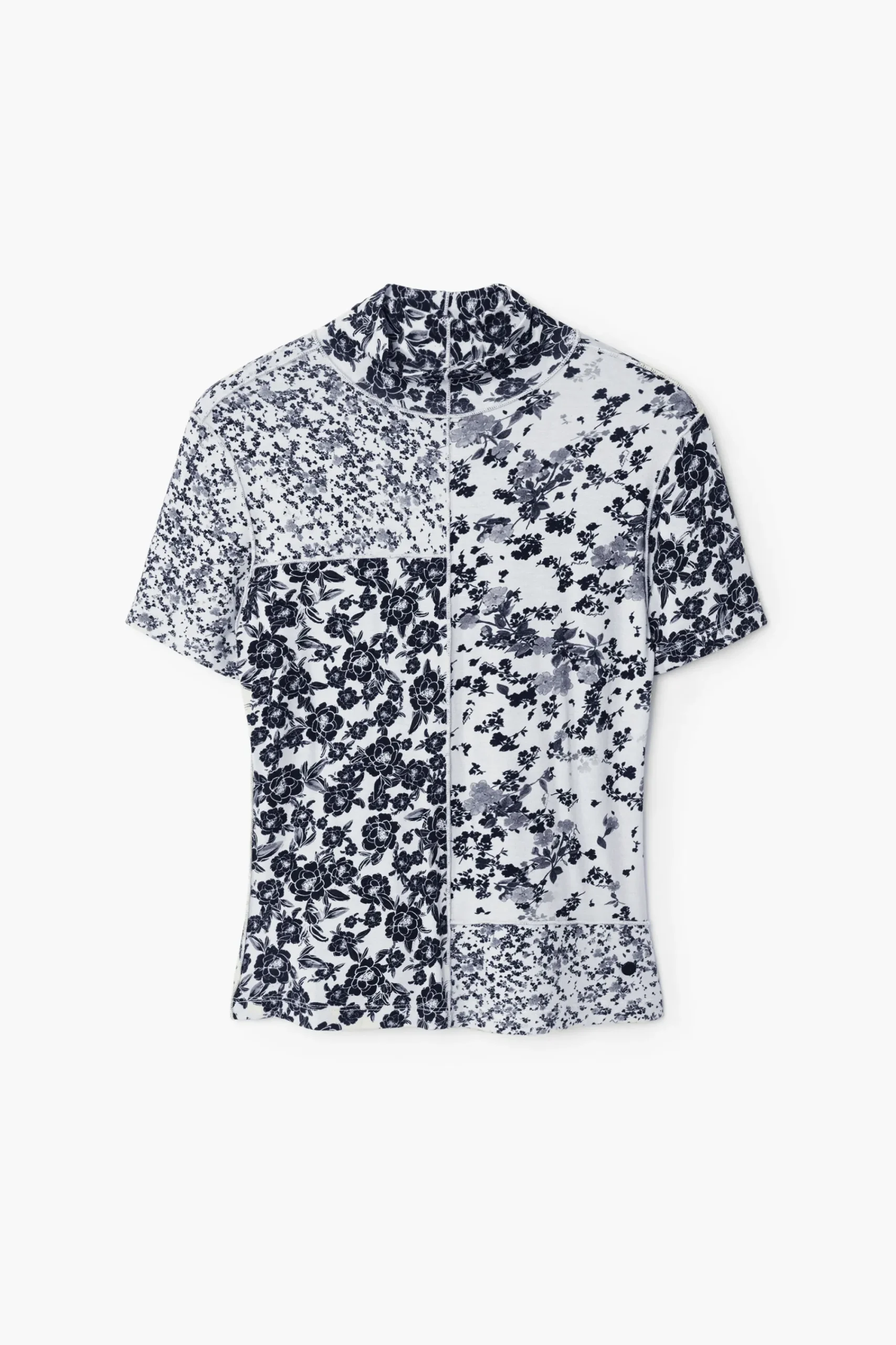 Camisas Y Blusas|Camisetas-Desigual Camiseta patchy flores