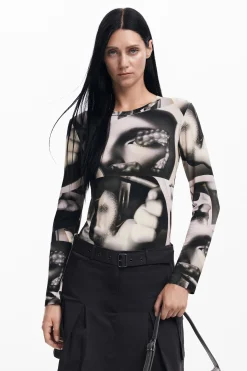Camisas Y Blusas|Camisetas-Desigual Camiseta surrealismo