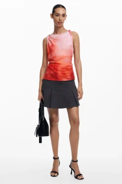 Camisas Y Blusas-Desigual Camiseta tie-dye tirantes