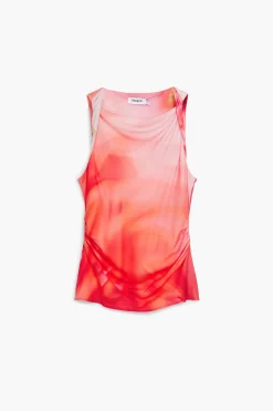 Camisas Y Blusas-Desigual Camiseta tie-dye tirantes