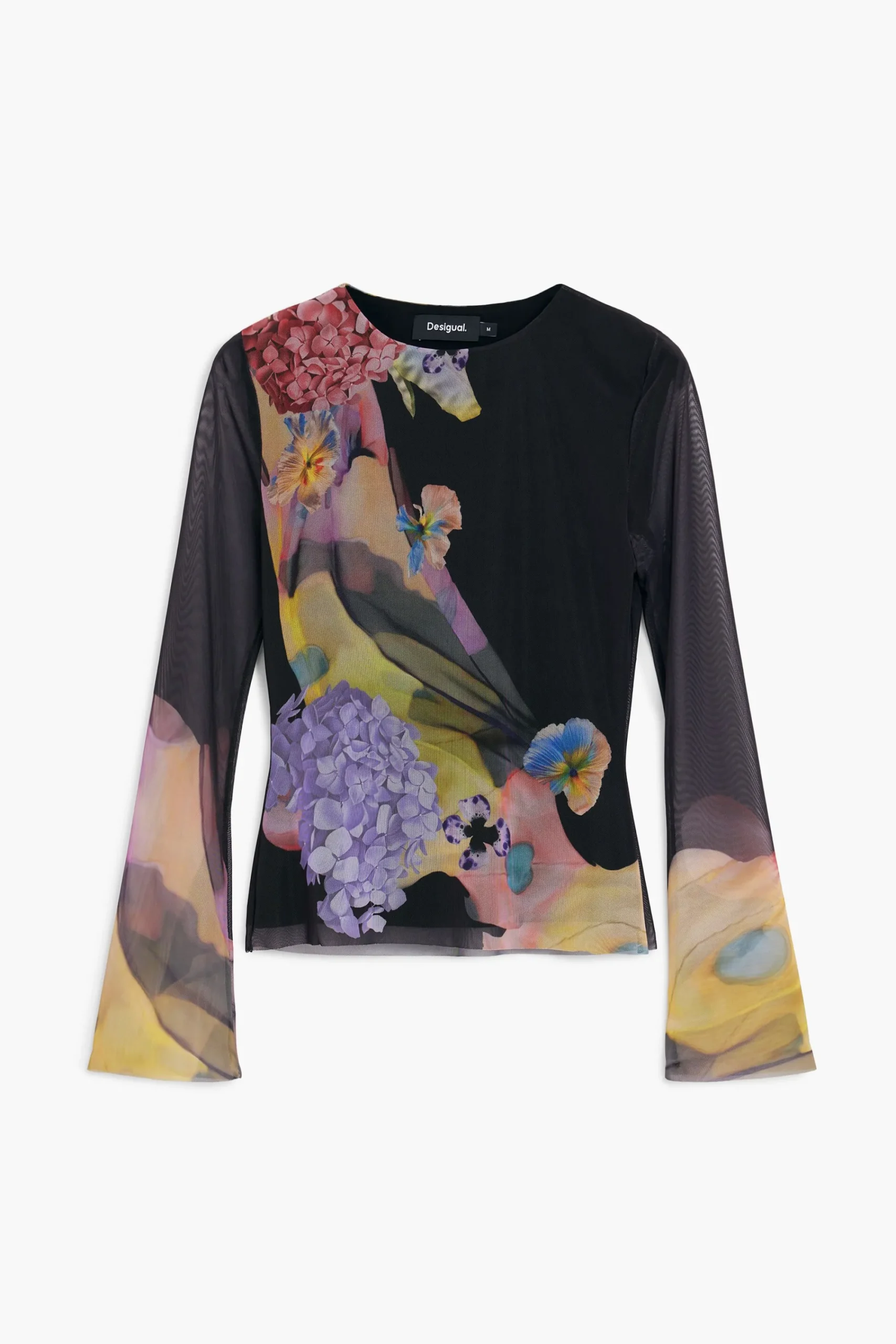 Camisas Y Blusas|Camisetas-Desigual Camisteta tul M. Christian Lacroix