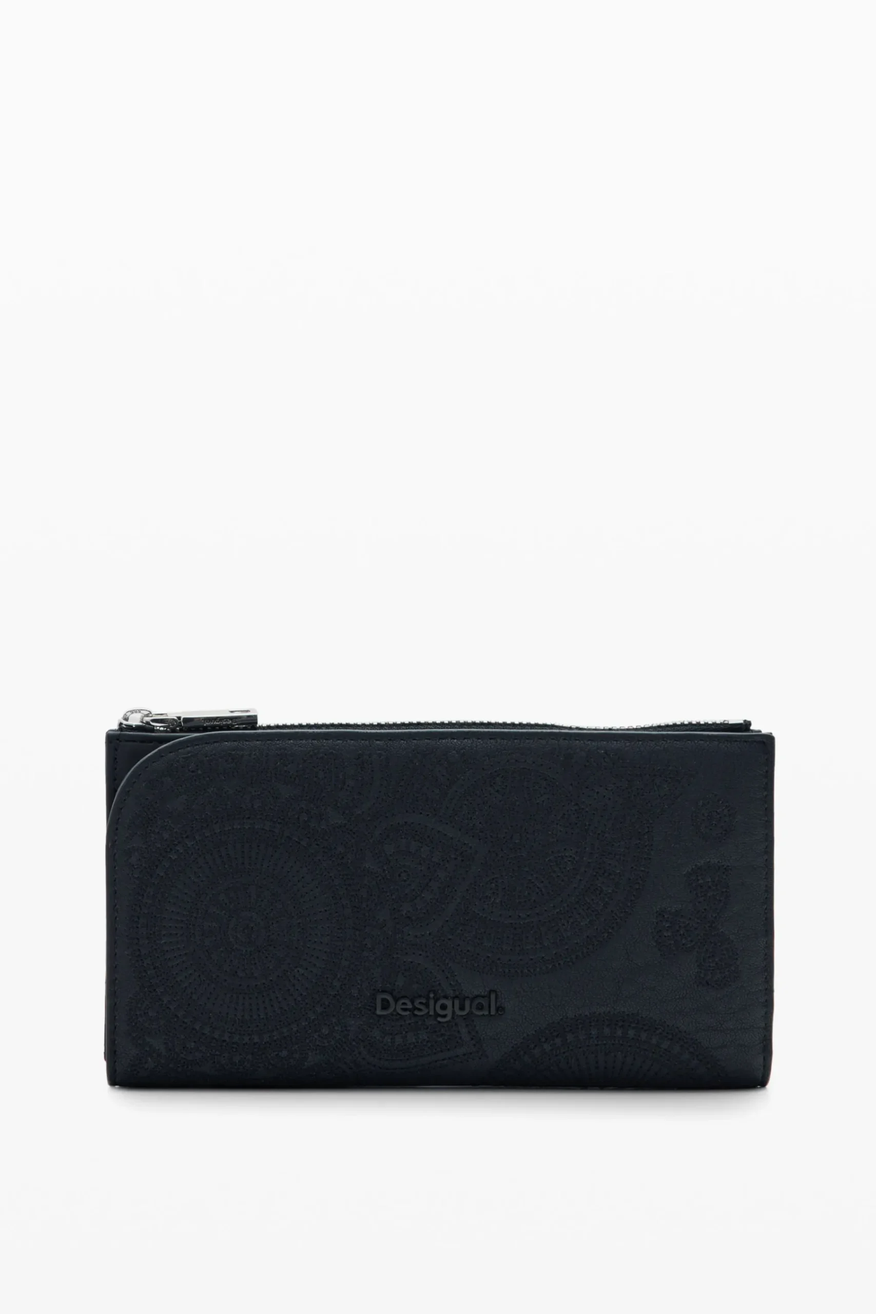 Monederos|Monederos-Desigual Cartera grande bordada