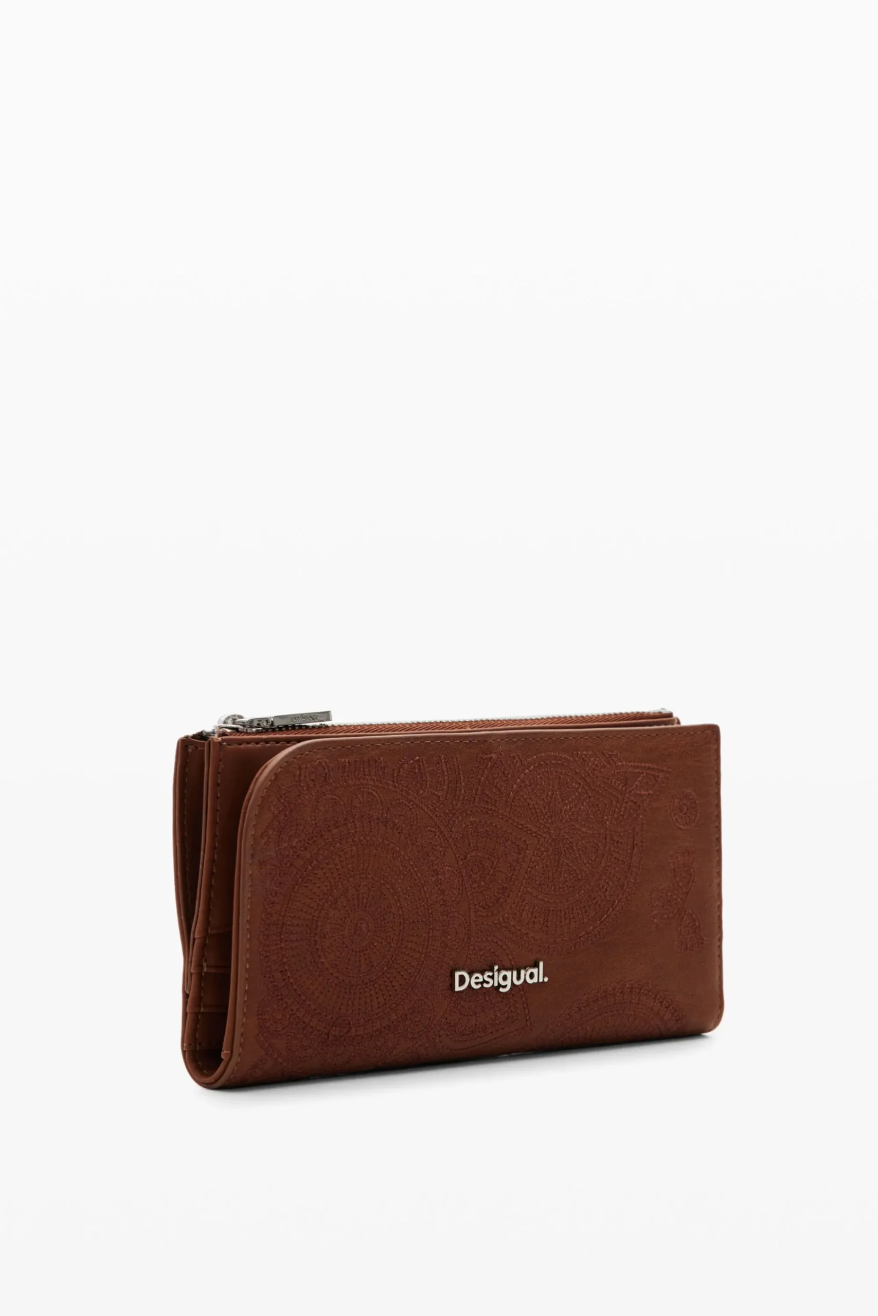 Monederos|Monederos-Desigual Cartera grande bordada