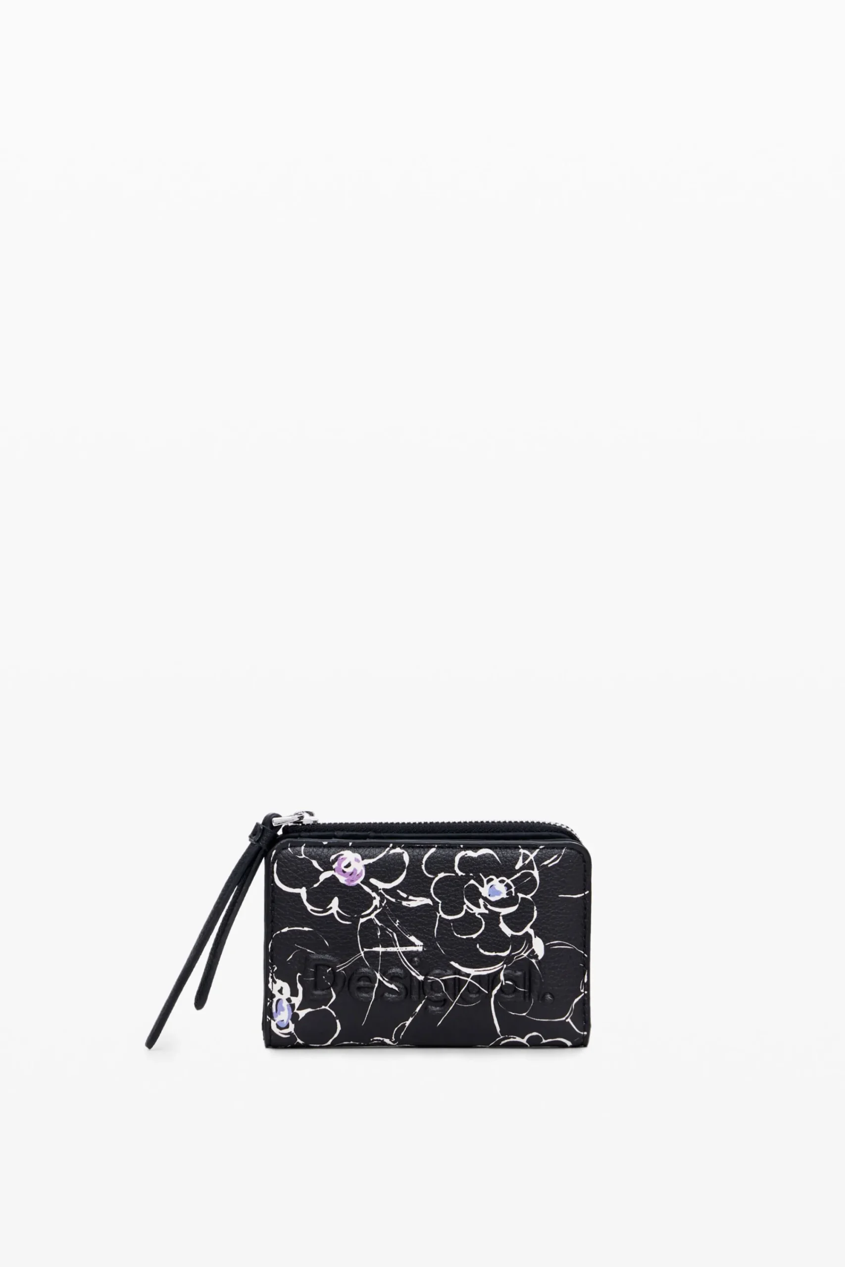 Monederos|Monederos-Desigual Cartera pequeña flores
