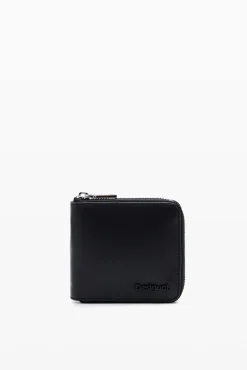 Monederos|Monederos-Desigual Cartera piel M acolchada