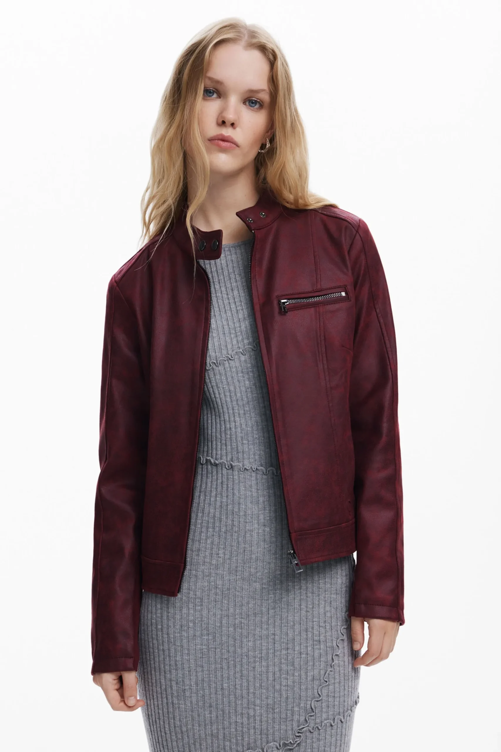 Abrigos Y Chaquetas-Desigual Cazadora biker