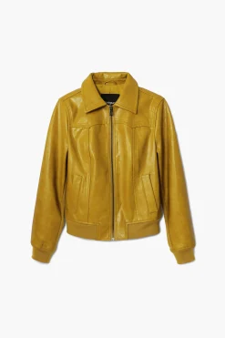Abrigos Y Chaquetas-Desigual Cazadora biker efecto piel