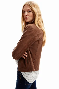 Abrigos Y Chaquetas-Desigual Cazadora biker slim