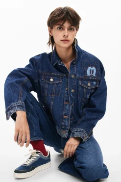 Abrigos Y Chaquetas-Desigual Cazadora denim Mickey