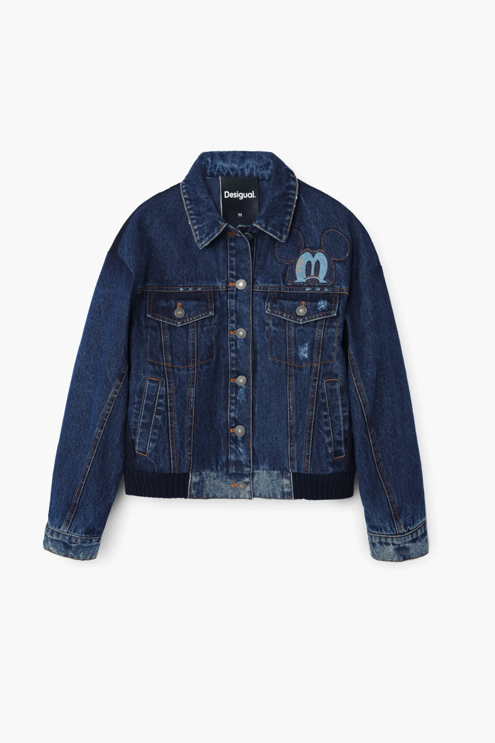 Abrigos Y Chaquetas-Desigual Cazadora denim Mickey