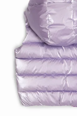 Abrigos Y Chaquetas-Desigual Chaleco acolchado metalizado