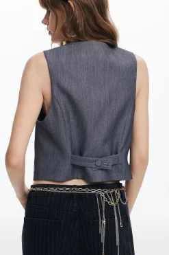 Abrigos Y Chaquetas-Desigual Chaleco sastre