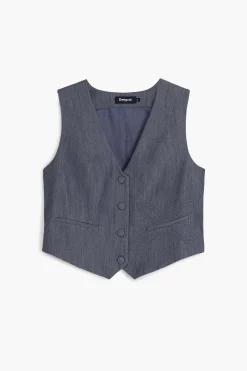 Abrigos Y Chaquetas-Desigual Chaleco sastre