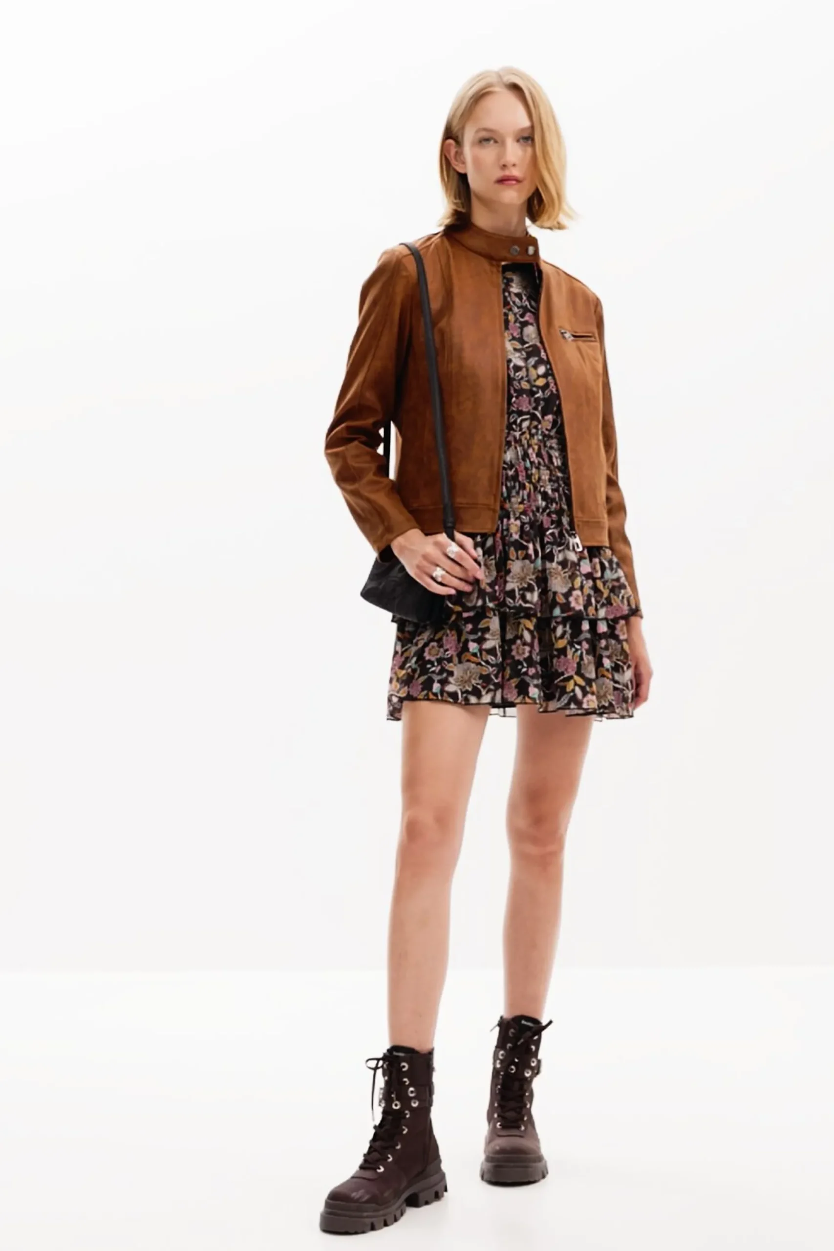 Abrigos Y Chaquetas-Desigual Chaqueta biker regular