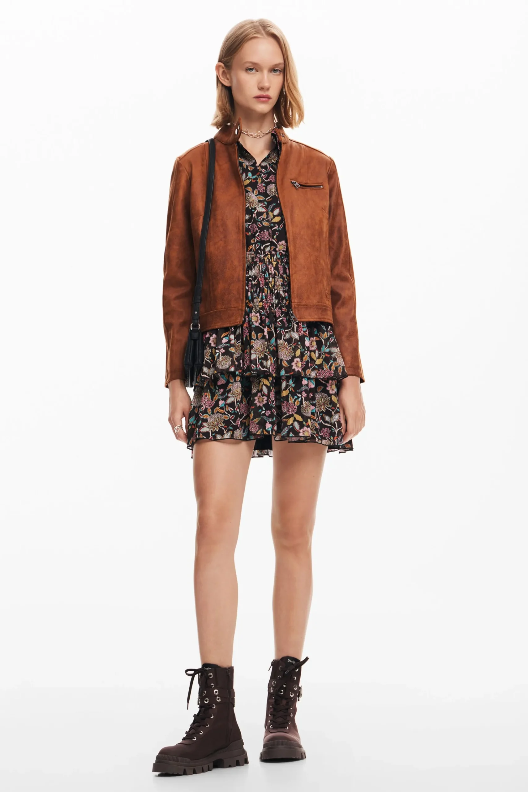 Abrigos Y Chaquetas-Desigual Chaqueta biker regular