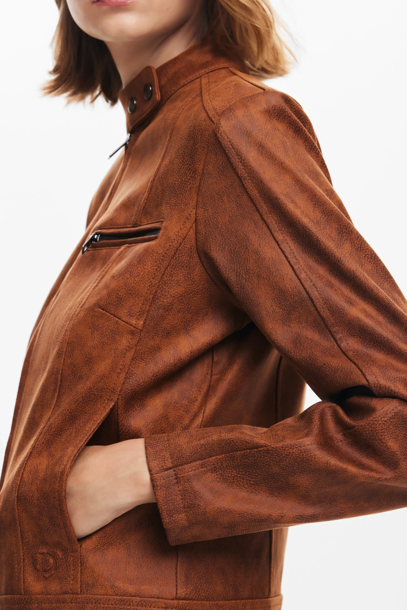 Abrigos Y Chaquetas-Desigual Chaqueta biker regular