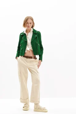 Abrigos Y Chaquetas-Desigual Chaqueta biker textura