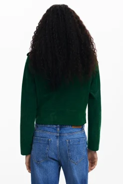 Abrigos Y Chaquetas-Desigual Chaqueta biker textura