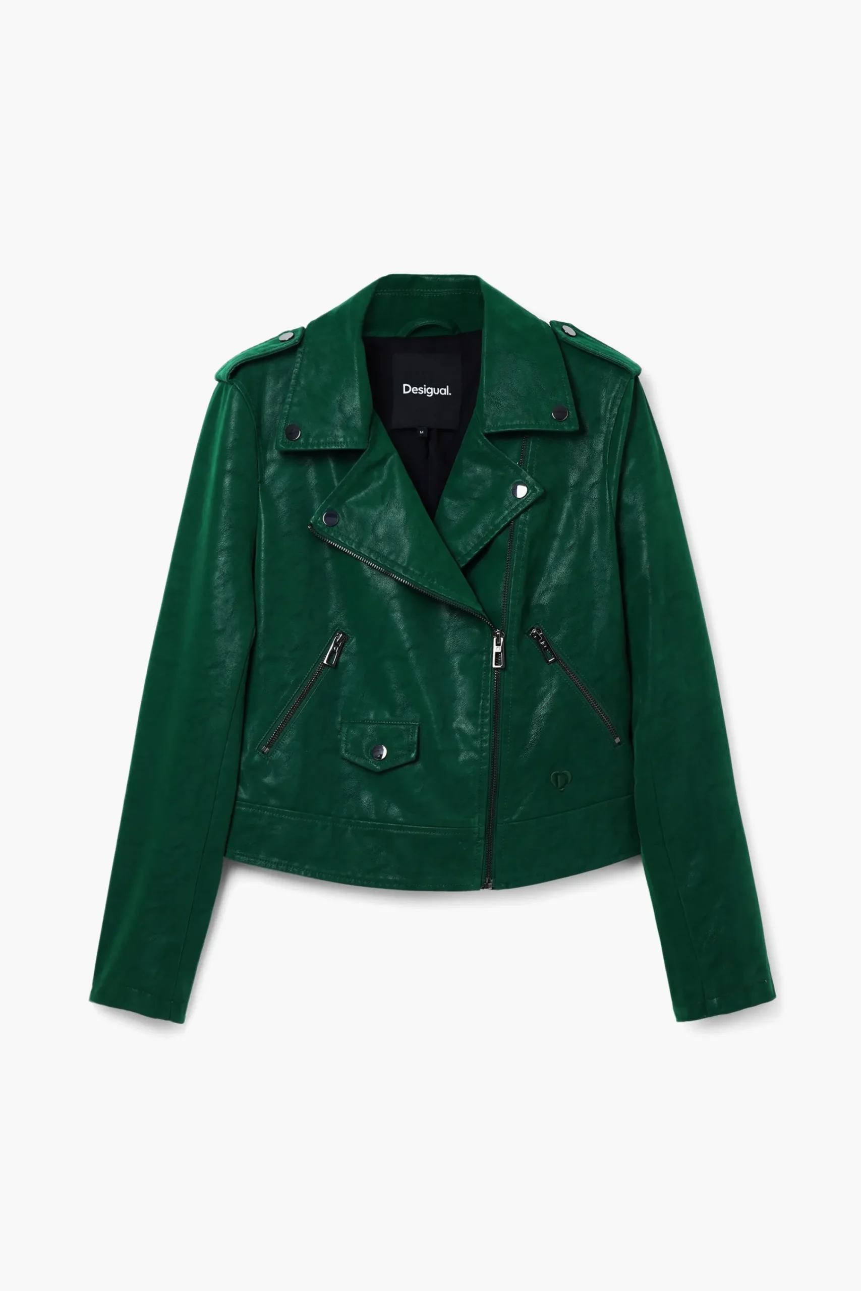 Abrigos Y Chaquetas-Desigual Chaqueta biker textura