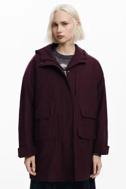 Abrigos Y Chaquetas-Desigual Chaqueta larga parches