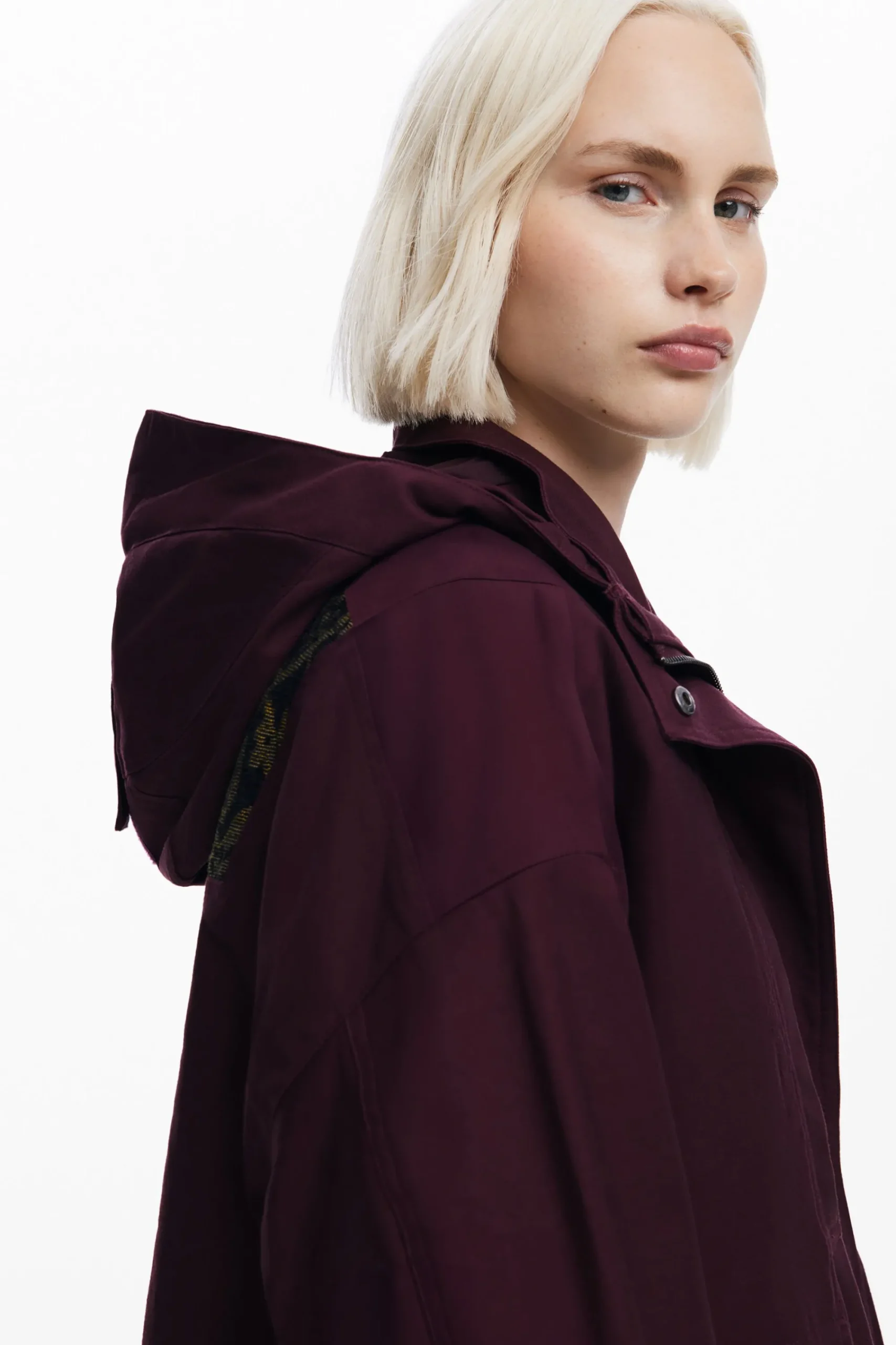 Abrigos Y Chaquetas-Desigual Chaqueta larga parches