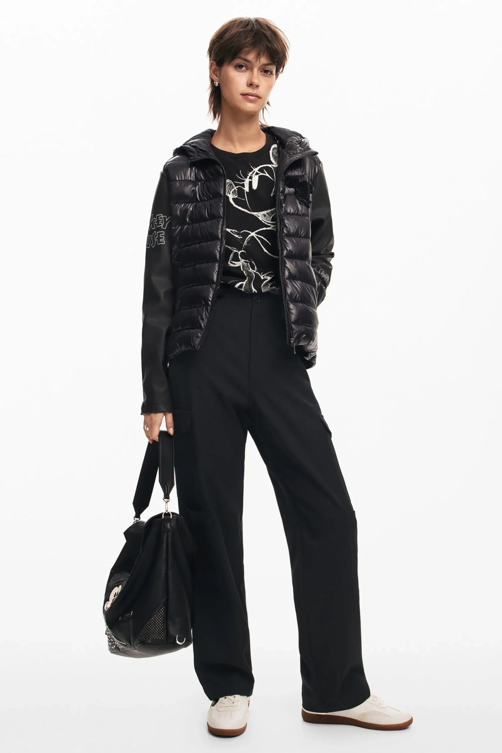 Abrigos Y Chaquetas-Desigual Chaqueta Mickey Mouse
