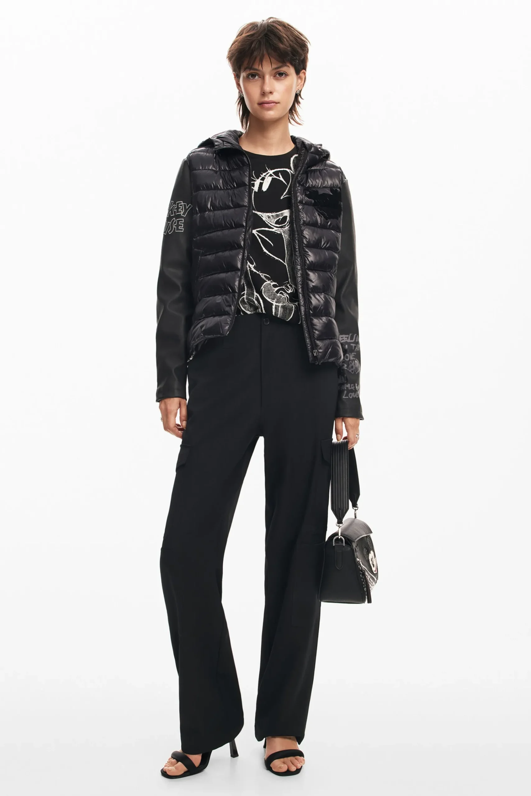 Abrigos Y Chaquetas-Desigual Chaqueta Mickey Mouse