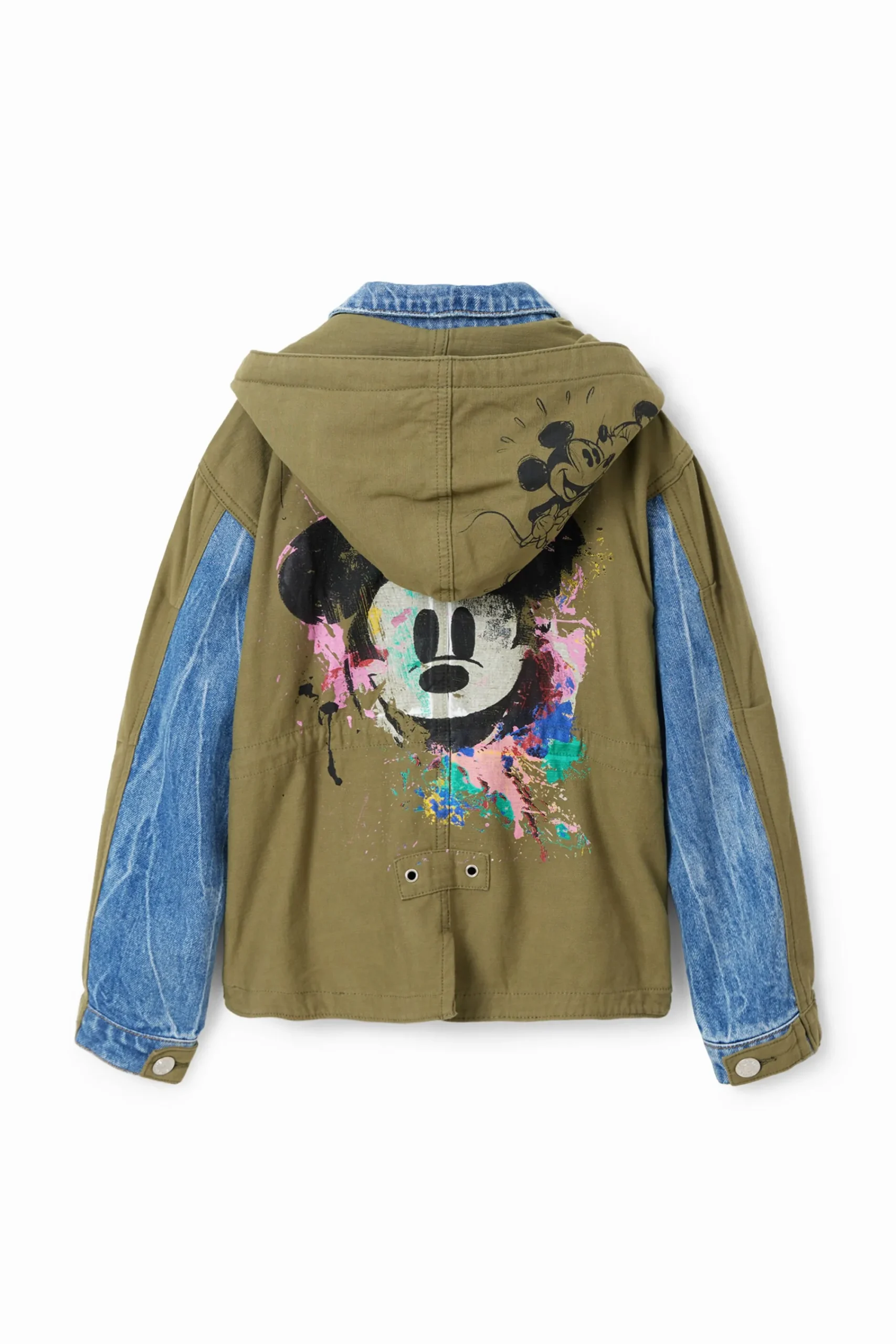 Abrigos Y Chaquetas-Desigual Chaqueta parka Mickey Mouse