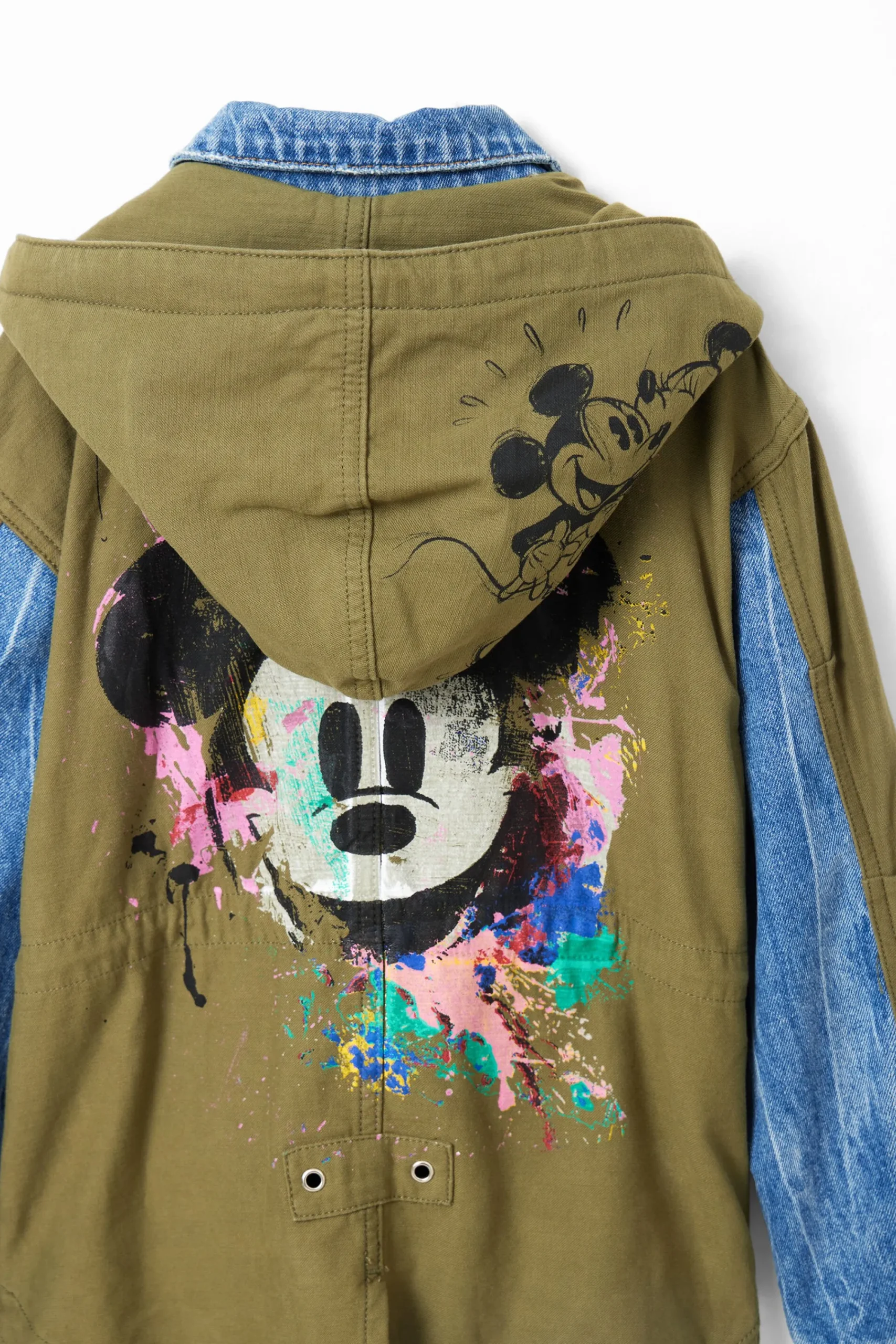 Abrigos Y Chaquetas-Desigual Chaqueta parka Mickey Mouse