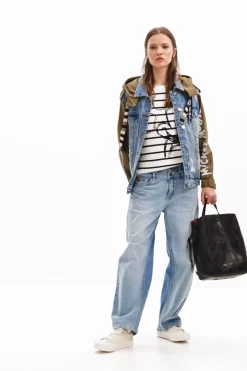 Abrigos Y Chaquetas-Desigual Chaqueta parka Mickey Mouse