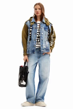 Abrigos Y Chaquetas-Desigual Chaqueta parka Mickey Mouse