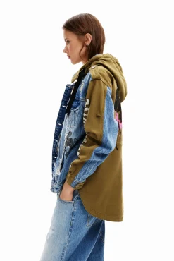 Abrigos Y Chaquetas-Desigual Chaqueta parka Mickey Mouse