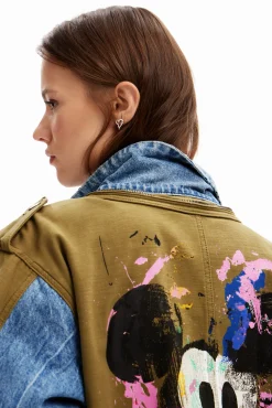 Abrigos Y Chaquetas-Desigual Chaqueta parka Mickey Mouse