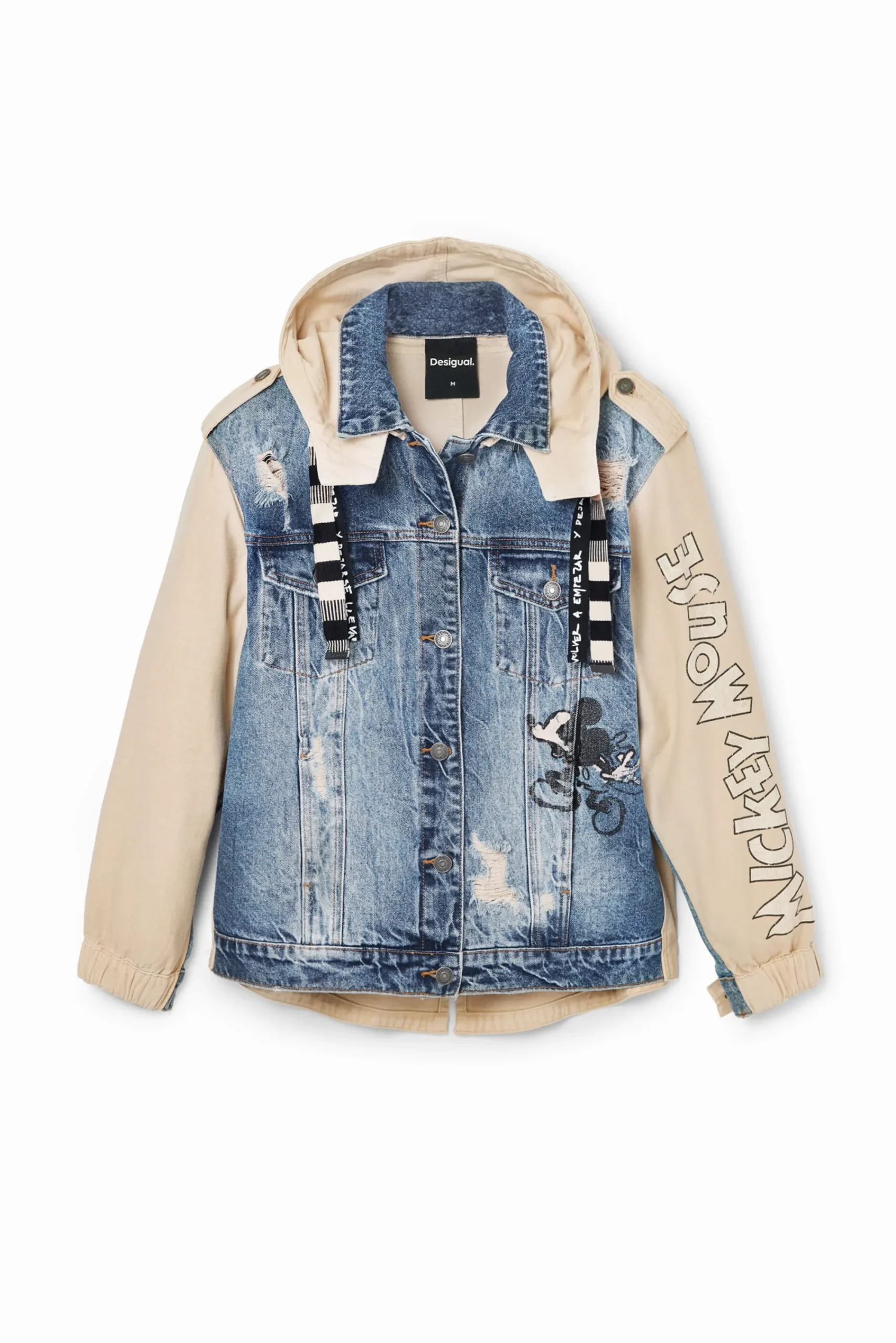 Abrigos Y Chaquetas-Desigual Chaqueta parka Mickey Mouse