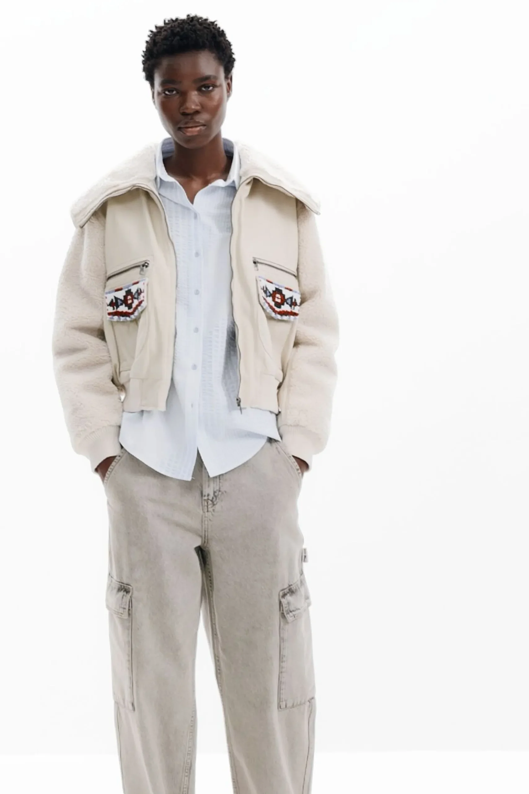 Abrigos Y Chaquetas-Desigual Chaqueta trucker