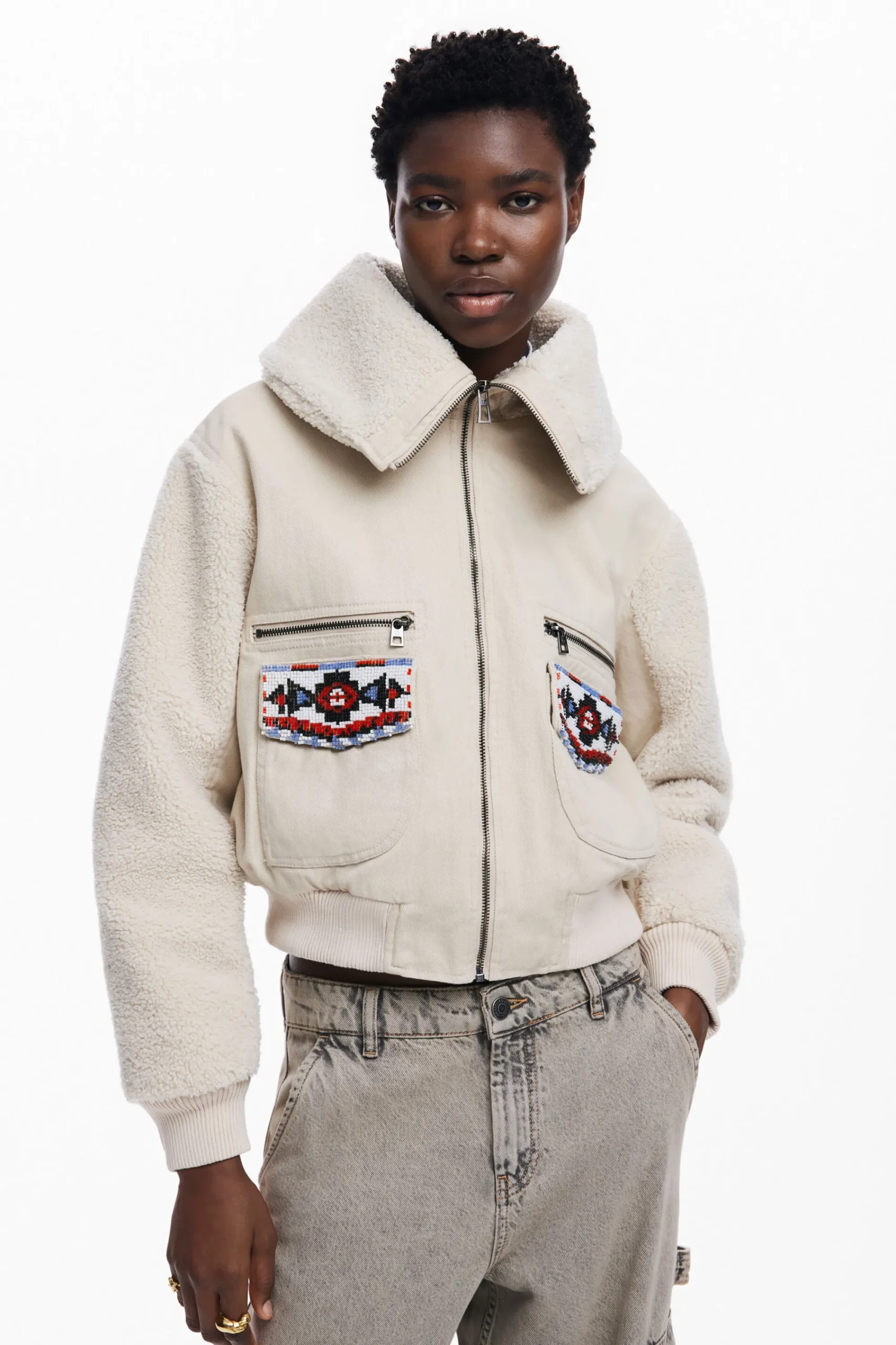 Abrigos Y Chaquetas-Desigual Chaqueta trucker