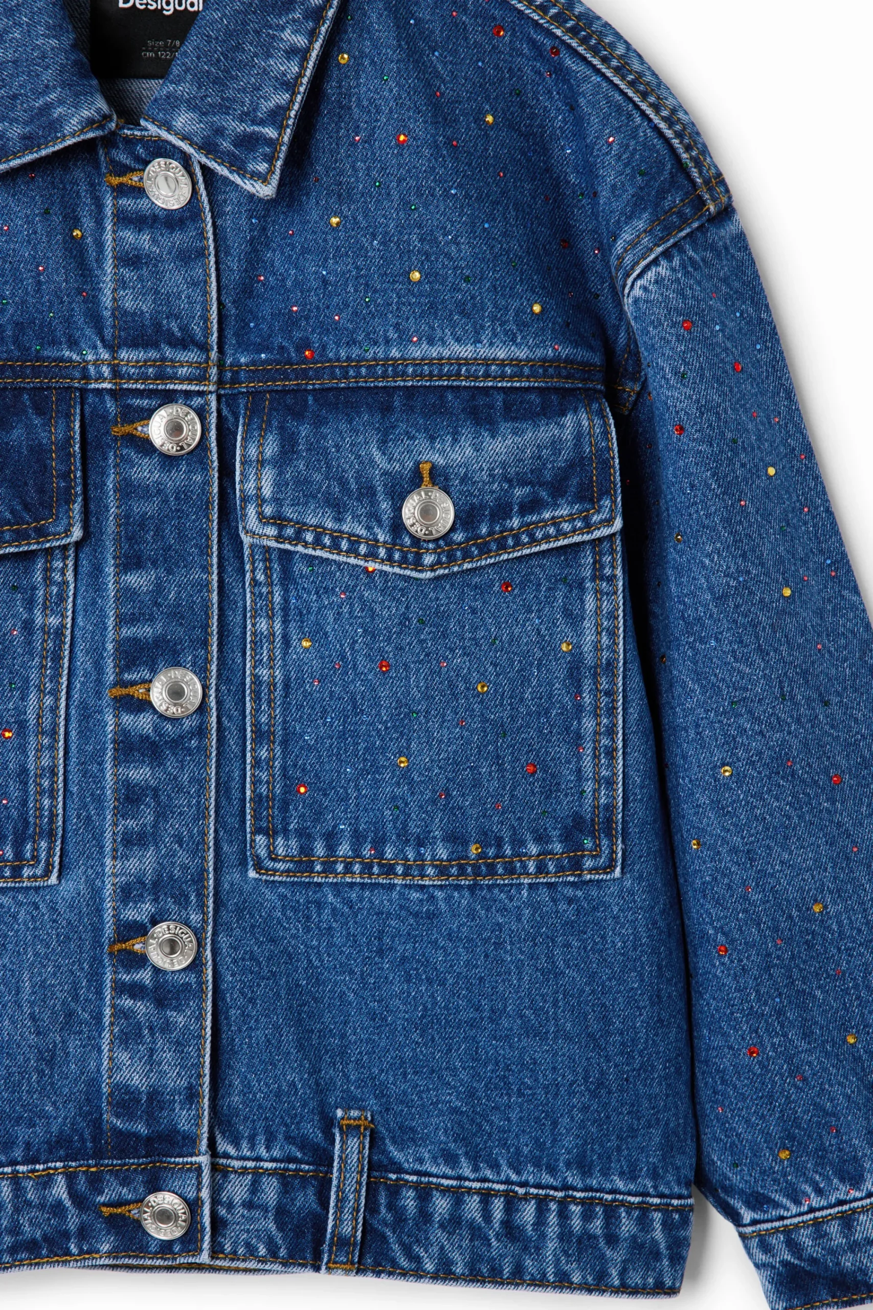 Abrigos Y Chaquetas-Desigual Chaqueta vaquera trucker