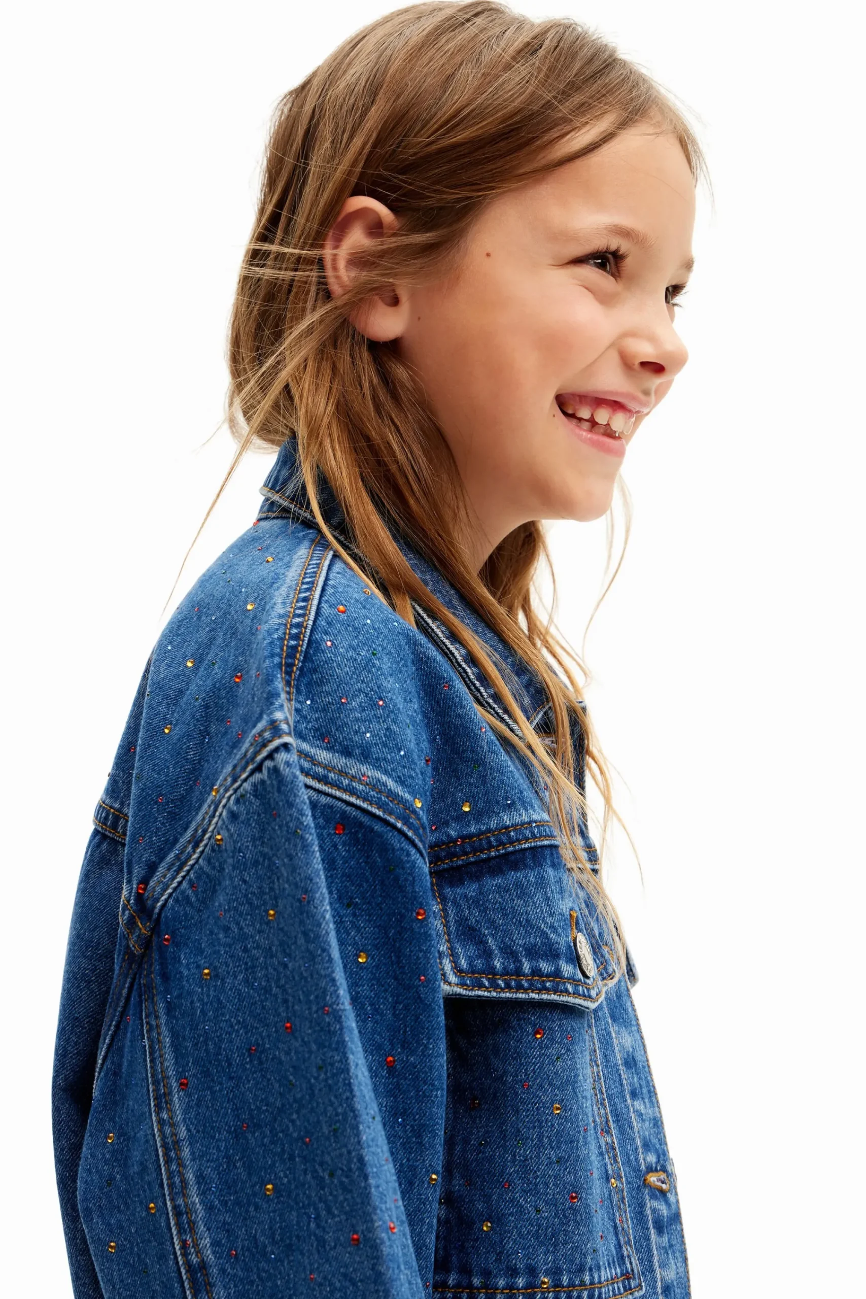 Abrigos Y Chaquetas-Desigual Chaqueta vaquera trucker
