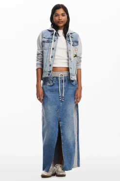 Abrigos Y Chaquetas-Desigual Chaqueta vaquera trucker