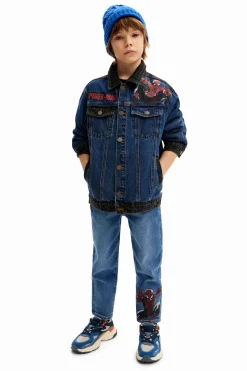 Abrigos Y Chaquetas-Desigual Chaqueta vaquera trucker Spiderman