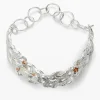 Joyería-Desigual Choker cromado texturas Zalio