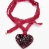 Joyería-Desigual Colgante corazón cristal grande Zalio