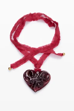 Joyería-Desigual Colgante corazón cristal grande Zalio